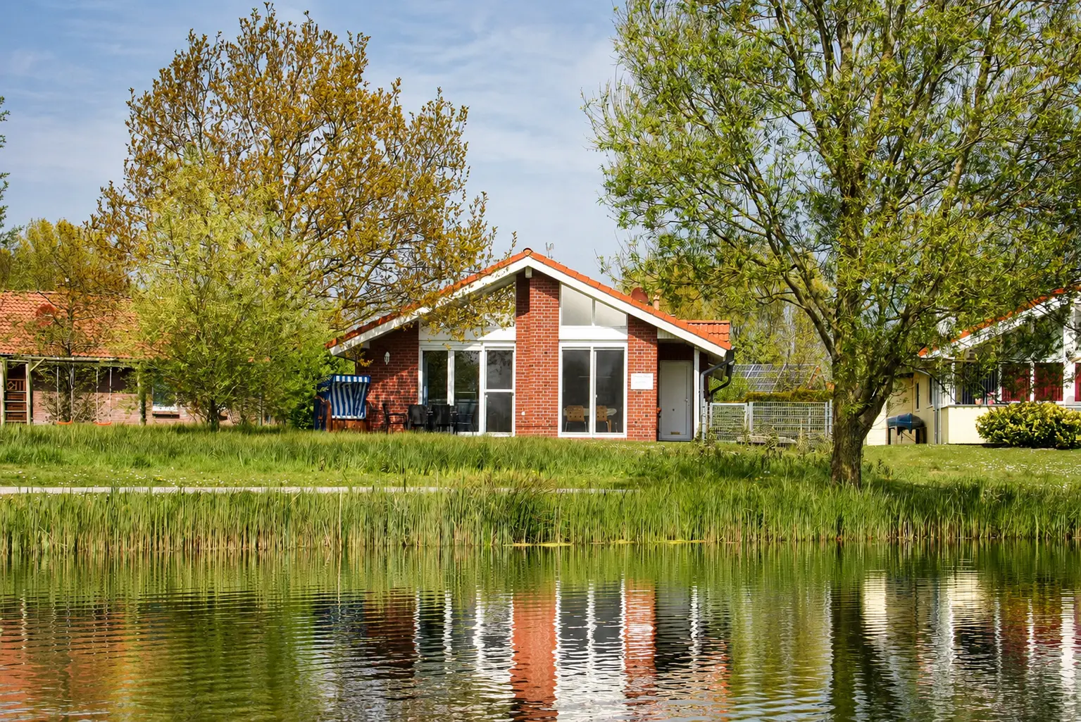 Ferienhaus Wetternweg 16 direkt am See in Otterndorf